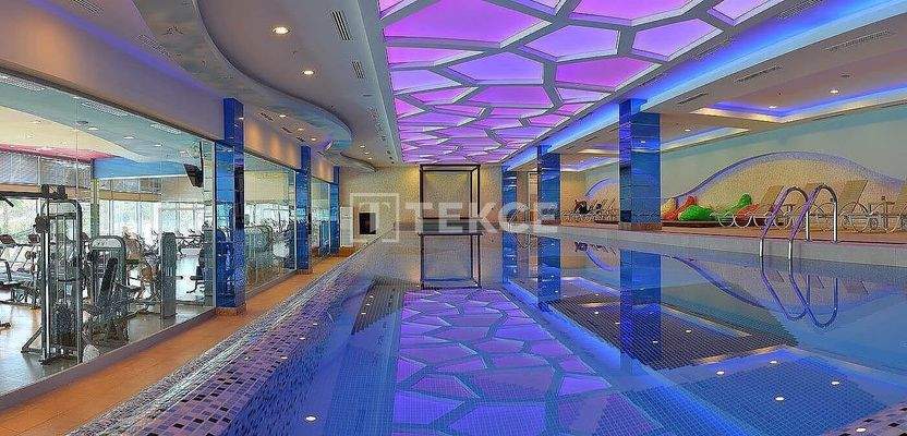 Sea-View Apartment in a Hotel-Concept Complex in Alanya