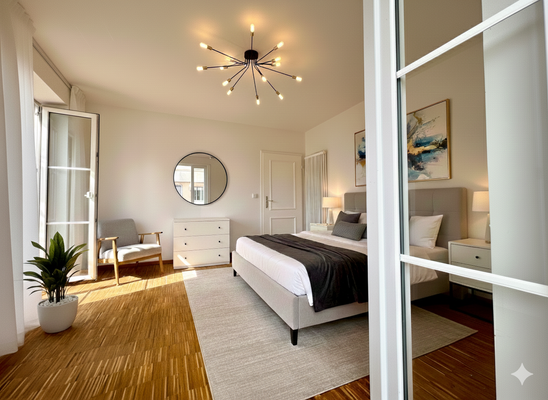 Einrichtungsbeispiel Schlafzimmer