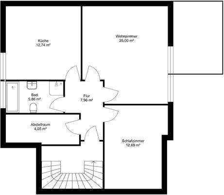 A.-Friedrich-Str. 55 DG - 2D - Dachgeschoss - Imag