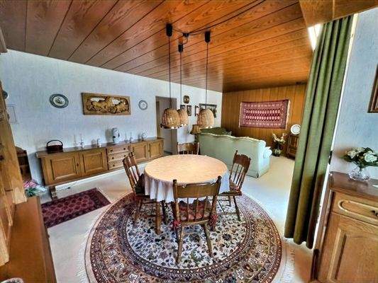 Wohn- und Essbereich - Vorher