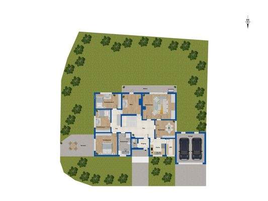 Grundriss Erdgeschoss