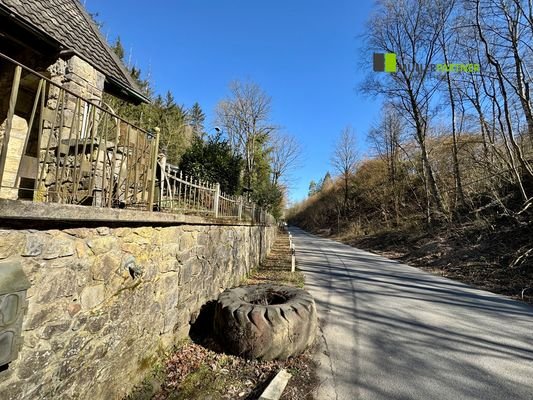 Straßenflucht links