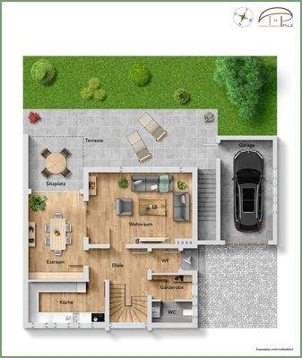 Grundriss Erdgeschoss