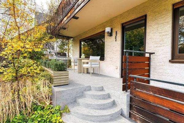 Terrasse Visualiserung