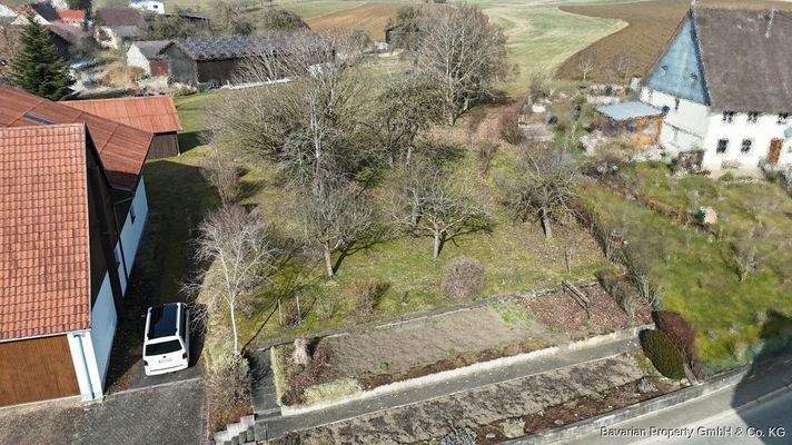 nordöstlicher Grundstücksteil (ggf. weitere Bebauungsmöglichkeit)