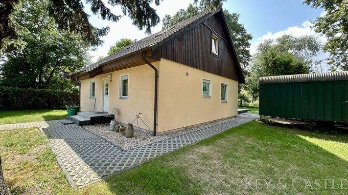 Hausansicht seitlich 