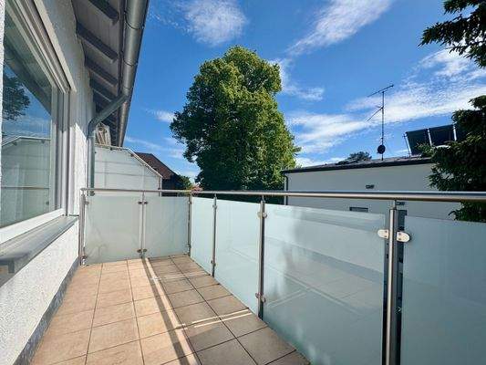 2 Balkone Richtung Westen