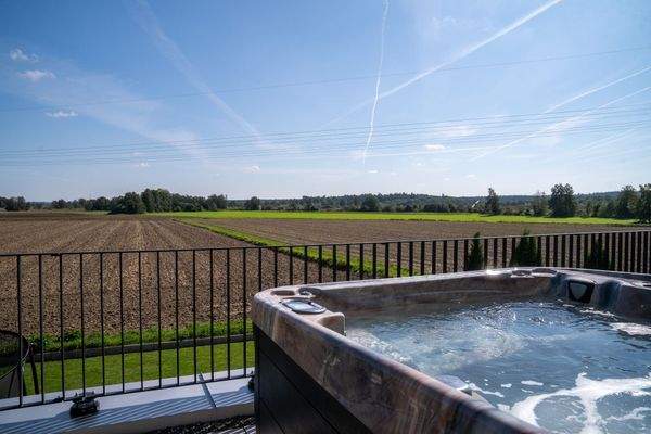 Dachterrasse mit Whirlpool