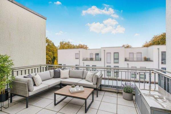 Einrichtungsbeispiel Dachterrasse