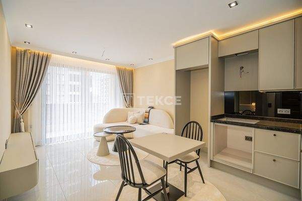 Stylish Real Estate 800 M from the Sea in Mahmutlar Alanya