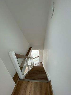 Treppe zur unteren Etage