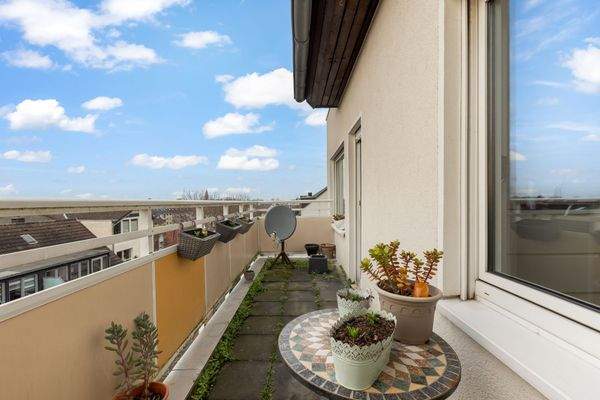 Balkon mit Weitsicht