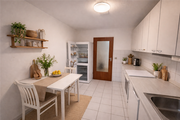 Küche - virtually staged