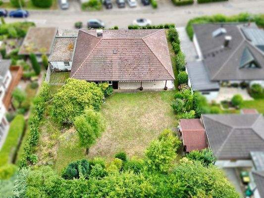 Vogelperspektive - Garten