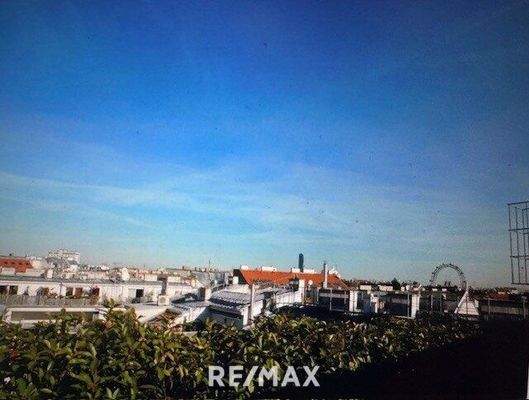 City Blick Terrasse 2 und auf Wiener Riesenrad