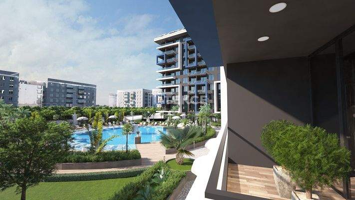 Stylishly Designed Flats 600 M to the Beach in Alanya