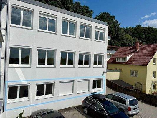 Gebäudeteil der Wohnung, Etage markiert