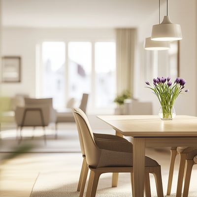 Licht und Luft im  Neubau