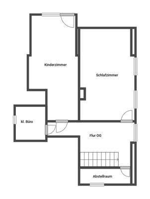 Grundriss Skizze 1. OG