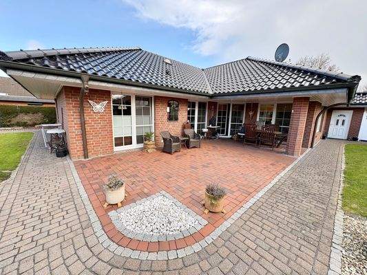 Rückwärtige Gartenansicht