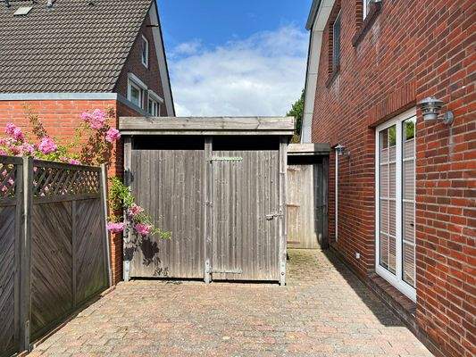 Praktischer Schuppen