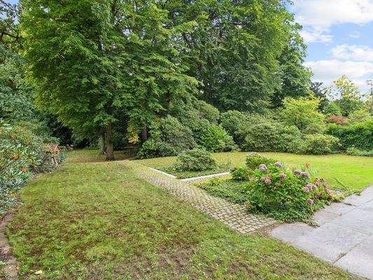 Ausblick in den Garten