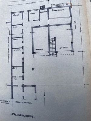 Grundriss Anbau EG