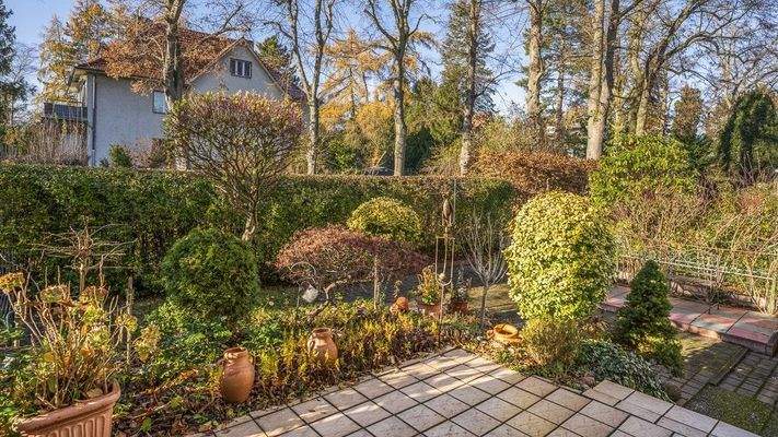 Blick von der Terrasse