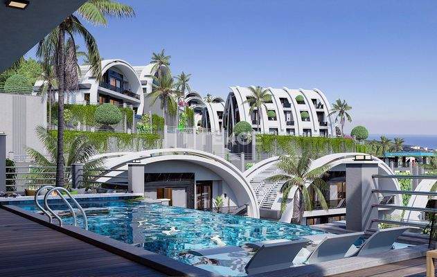 Unique Villas with Private Pool in Alanya Kargıcak