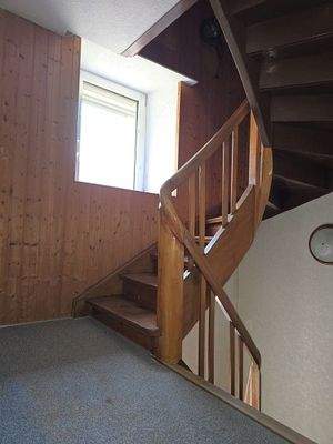 Treppe zum Zweiten OG