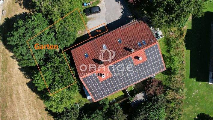 Luftansicht + Garten & ST