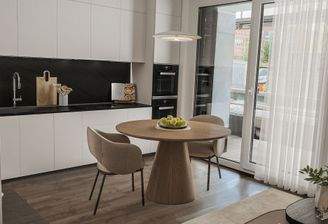 Modernes Wohn-Esszimmer