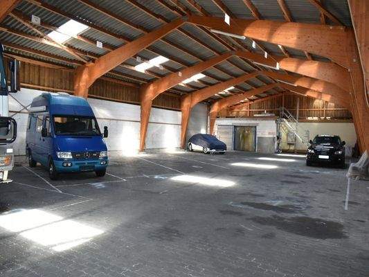 Optionale Lagerhalle 