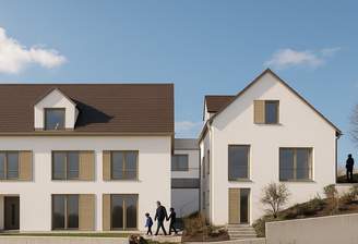 Ansicht Süd Brunnenstraße 49 Visualisierung (Expo