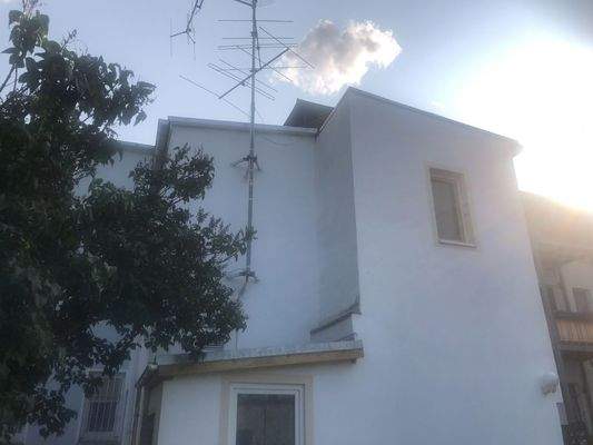 Abendstimmung im Innenhof