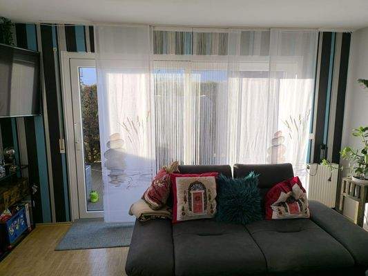 Wohnzimmer Terrassenfront