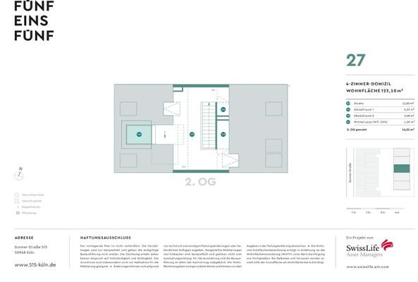 Grundriss SH 27 - 2.OG