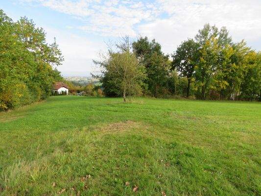 Grundstück Richtung Osten 