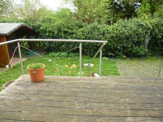 S-Blick in den Garten