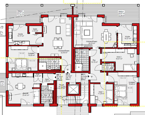 Erdgeschoss - Wohnung II oben links mit Garten.png