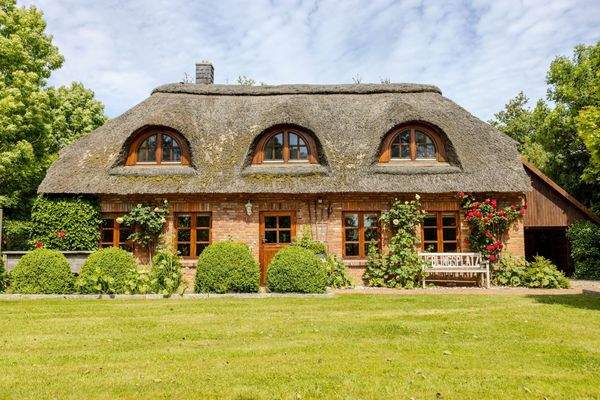 Historisches Reetdachhaus