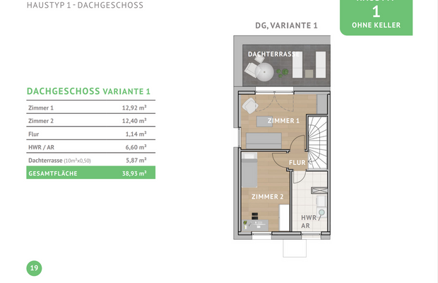 Haustyp 1 - DG - Variante 1