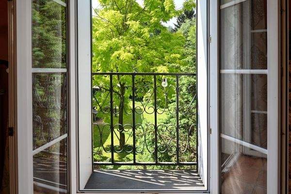 Blick aus dem Schlafzimmer OG