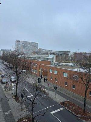 Wintergarten - Straßenaussicht