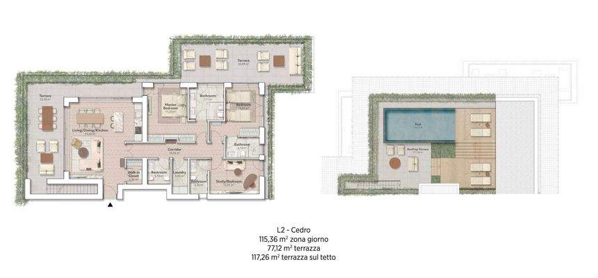 Plan L2 - Cedro Rooftop