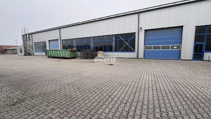 Seitenansicht Halle 1 