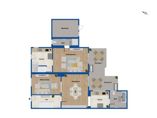 Grundriss Erdgeschoss