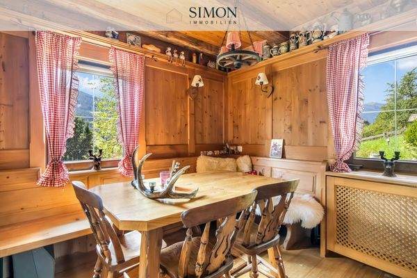 Urige Stube mit Ausblick