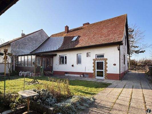 Gartenansicht vom Haus