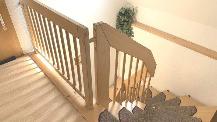 Treppenhaus im 2. OG